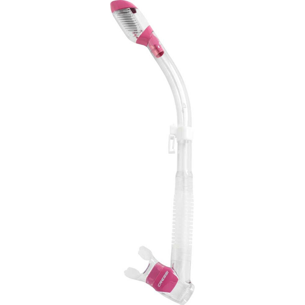 Cressi Supernova Dry Şnorkel CLEAR-PINK