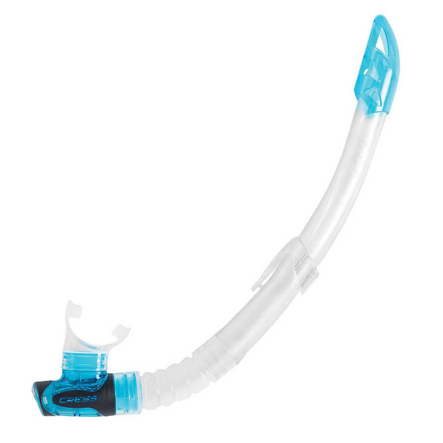Cressi Gamma Şnorkel CLEAR-BLUE-BLACK