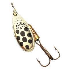 AlbaStar 202 Döner Olta Kaşığı SARI-KIRMIZI - NO:5