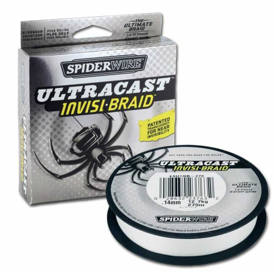 SpiderWire UltraCast Invisi Braid İp Misina Beyaz - 0.35MM - 270MT - 36.5KG