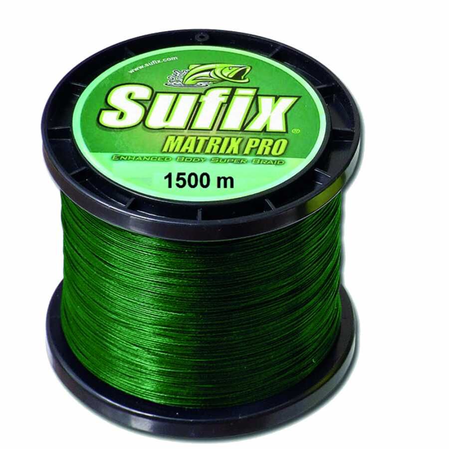 Sufix Matrix Pro İp Misina MIDNIGHT GREEN - 0.50MM - 1500MT - 67.5KG