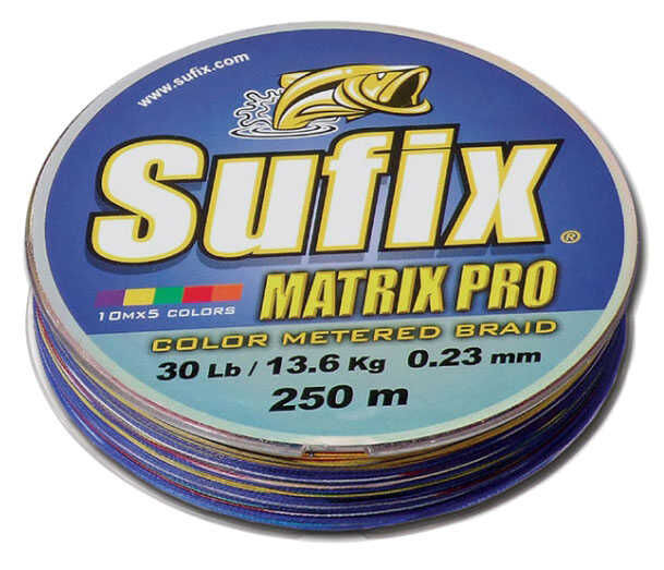 Sufix Matrix Pro İp Misina MULTICOLOR - 0.40MM - 250MT - 45KG