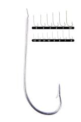 Youvella 1307 Palalı Çapraz Olta İğnesi 100lü Kutu Galvaniz Standart - 9