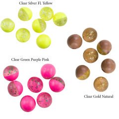 Berkley Powerbait Power Eggs Floating Garlic Sahte Yemi CLEAR GOLD NATURAL