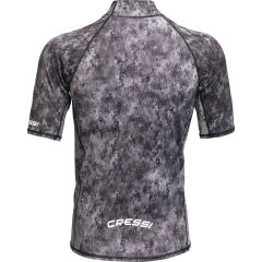 Cressi Rash Guard Man T-Shirt CAMO BLACK GREY - L - NO:4