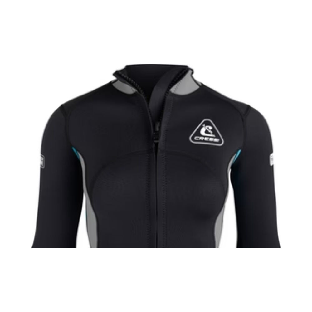 Cressi Guardian Lady Dalış Ceketi BLACK-A.MARİNE - 2MM - S - NO:2