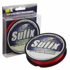 Sufix Tritanium Surf Misina NEON ORANGE - 0.30MM - 250MT - 6.3KG
