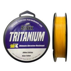 Sufix Tritanium Surf Misina NEON YELLOW - 0.37MM - 300MT - 9KG