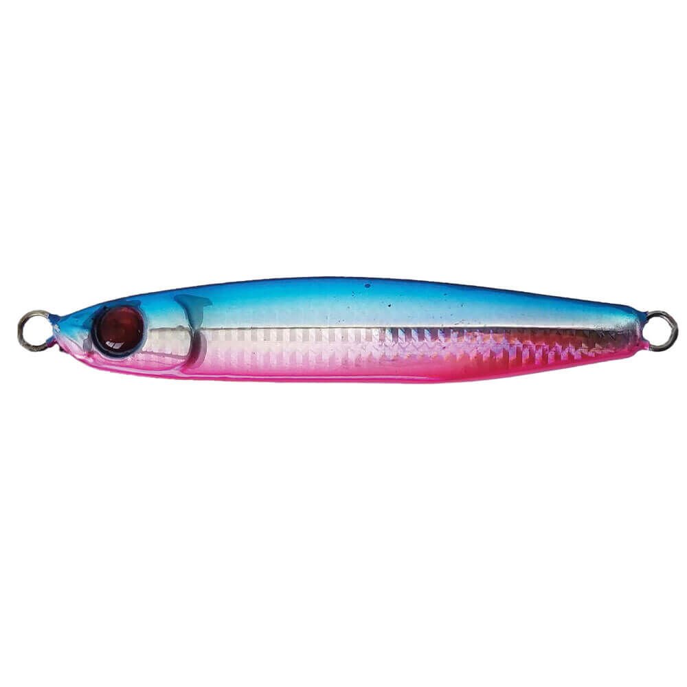Mustad Mezashi Casting Jig Sahte Balığı UV BLUE PINK - 60GR