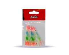 Captain 3594 Octopus Curly 6cm Ahtapot Sübye 5li Paket Suni Yem