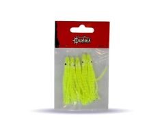 Captain 3594 Octopus Curly 6cm Ahtapot Sübye 5li Paket Suni Yem