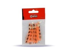 Captain 3594 Octopus Curly 6cm Ahtapot Sübye 5li Paket Suni Yem 4