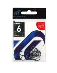 Hayabusa HMRS 173 Delikli Dövme Olta İğnesi 15li Paket Black Nikel