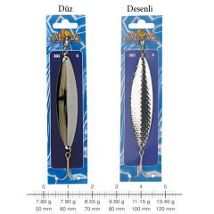 AlbaStar 303 Lüfer Olta Kaşığı DÜZ - NO:5