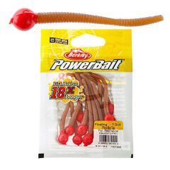Berkley Powerbait Floating Mice Tails Sahte Yemi FLUO RED-CHARTREUSE - 8CM - 13LU