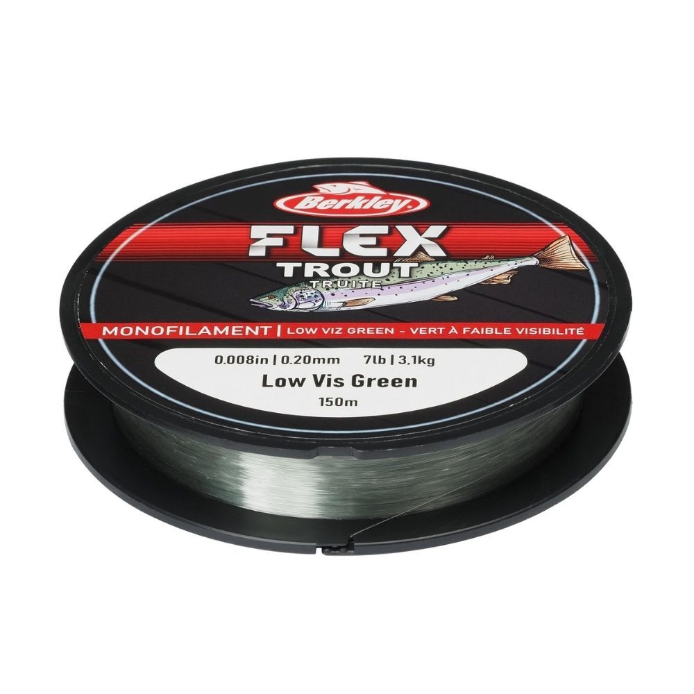 Berkley Flex Trout Olta Misinasi LOW-VIS GREEN - 0.20MM-150M-3.1KG