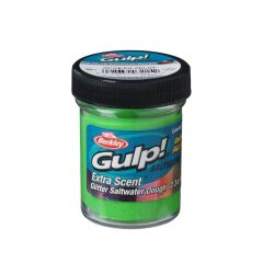 Berkley PowerBait Extra Scent Saltwater Hamur 50GR - SPRING GREEN-SILVER