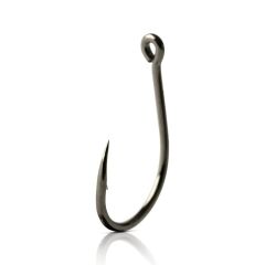 Mustad 10750NP-BN Eyed Baitholder Olta İğnesi NO:8 - BLACK NICKEL