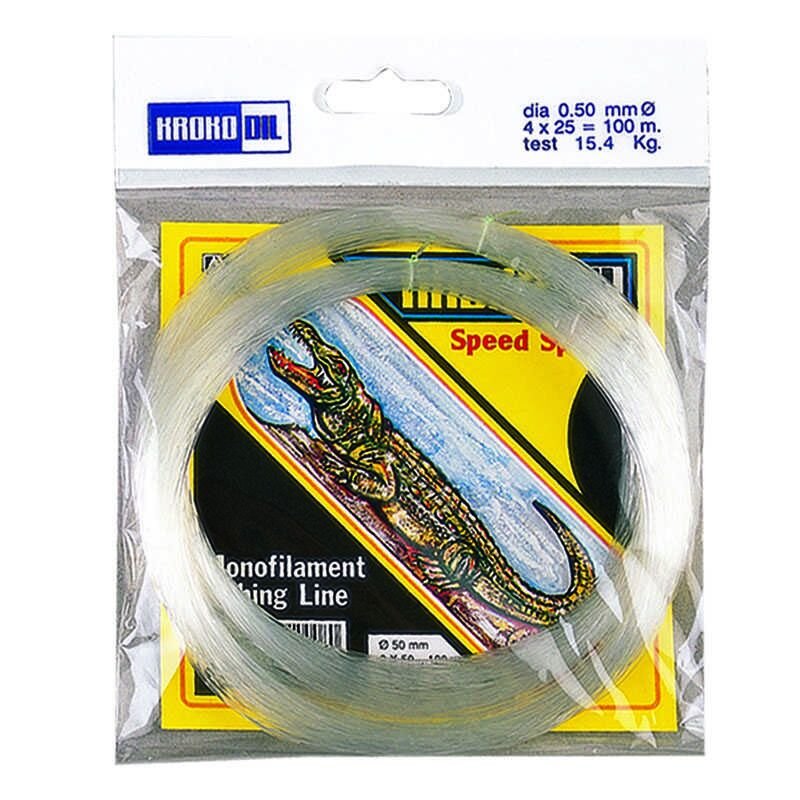 Krokodil Paket Misina Beyaz - 0.80MM - 100MT - 31KG