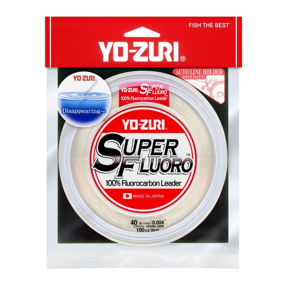 Yozuri Super %100 Fluorocarbon Misina CLEAR - 0.331MM-27MT-7KG