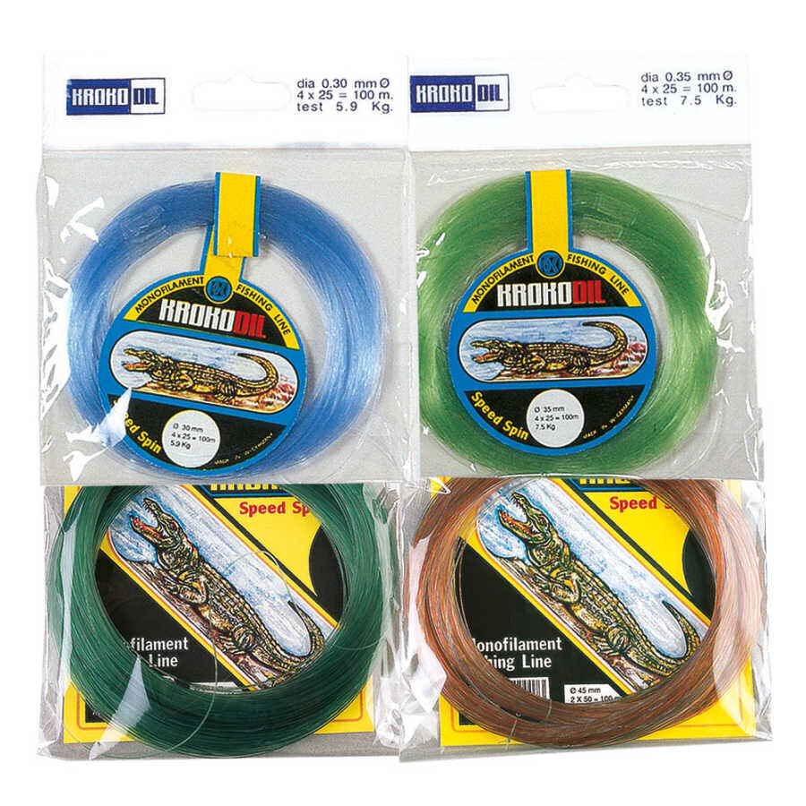 Krokodil Paket Misina RENKLI - 0.70MM - 100MT - 24.4KG