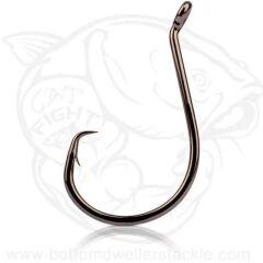 Mustad Ultra Point 39928NP-BN Octopus İnline Circle Olta İğnesi BLACK NICKEL - NO:6-0 5Lİ