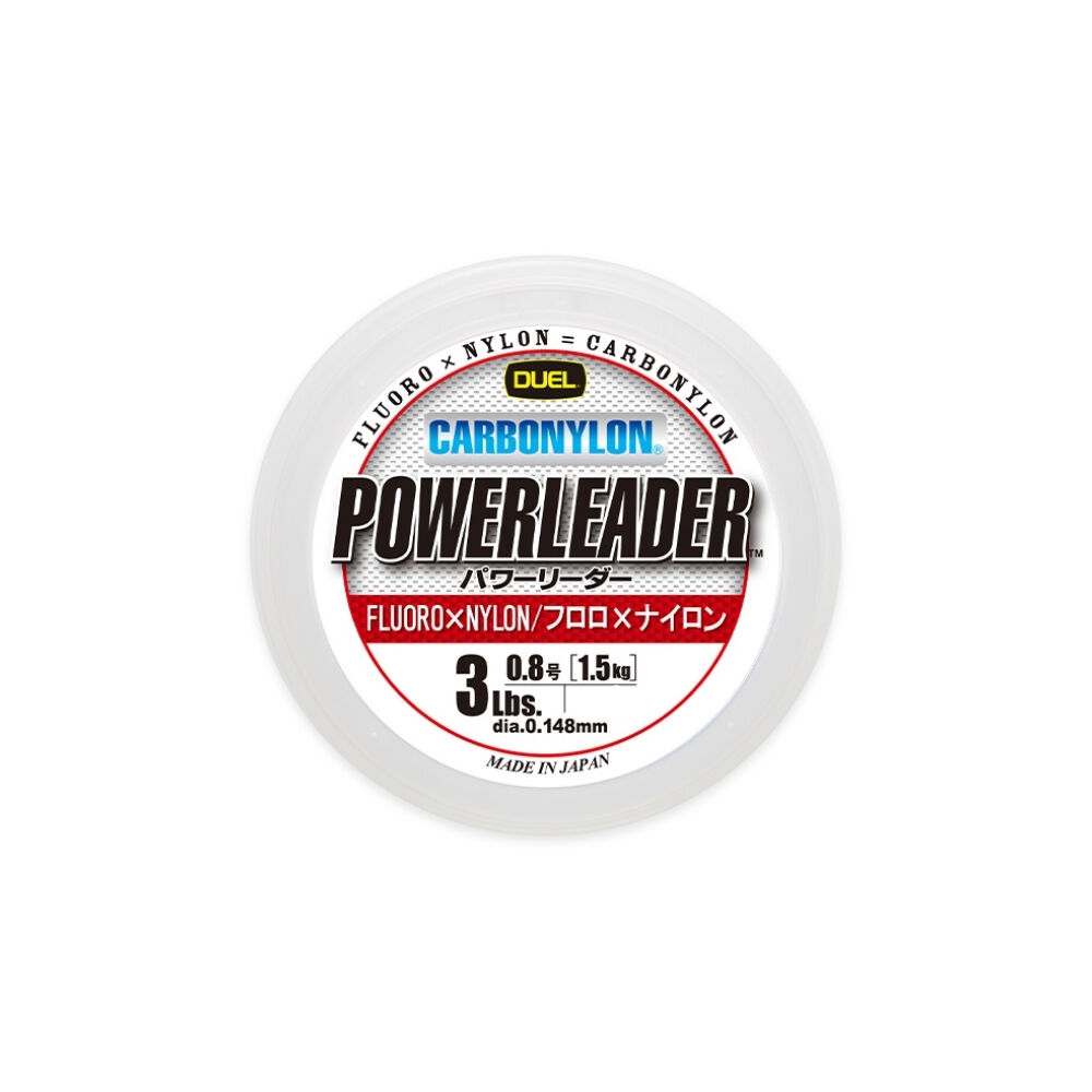 Duel Powerleader Carbonylon Misina CLEAR - 0.405-50MT-11.5KG