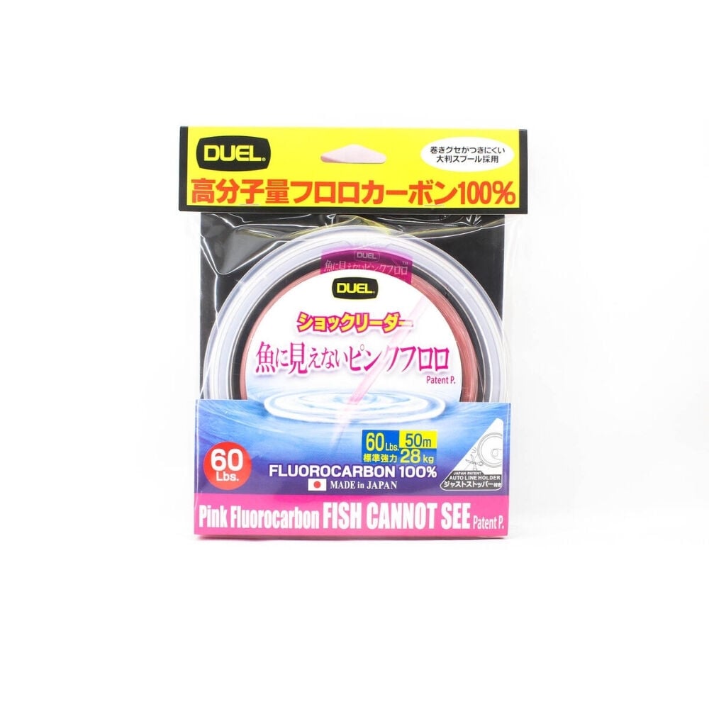 Duel Cannot See %100 Fluorocarbon Misina PINK - 13KG-0.470MM-50MT