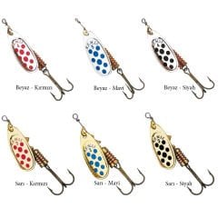 AlbaStar 205 Rems Olta Kaşığı SARI-MAVİ - NO:3