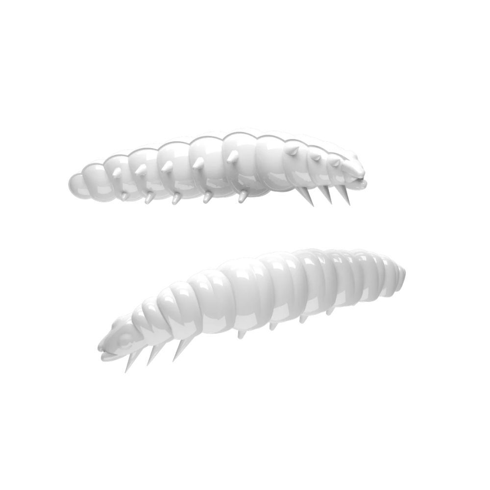 Libra Lures Larva Cheese Suni Yem 30MM - 001-WHITE