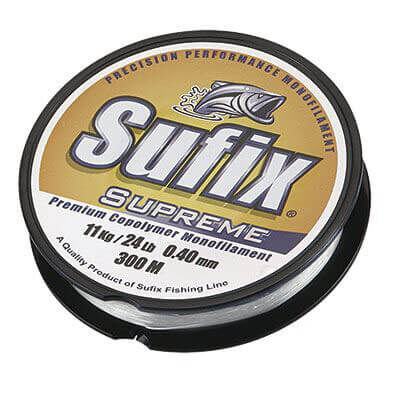 Sufix Supreme Misina CLEAR - 0.25MM - 100MT - 4.5KG