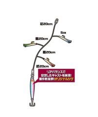Hayabusa HA 281 Jigging Sabiki 3lü Çaparili SET Light Jig Suni Yem