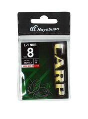 Hayabusa L1 Sazan İğnesi Dövme Teflon Black 10lu Paket