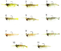 Captain 3049 Magic Shrimp 3D Silikon Karides 76mm 55gr Suni Yem