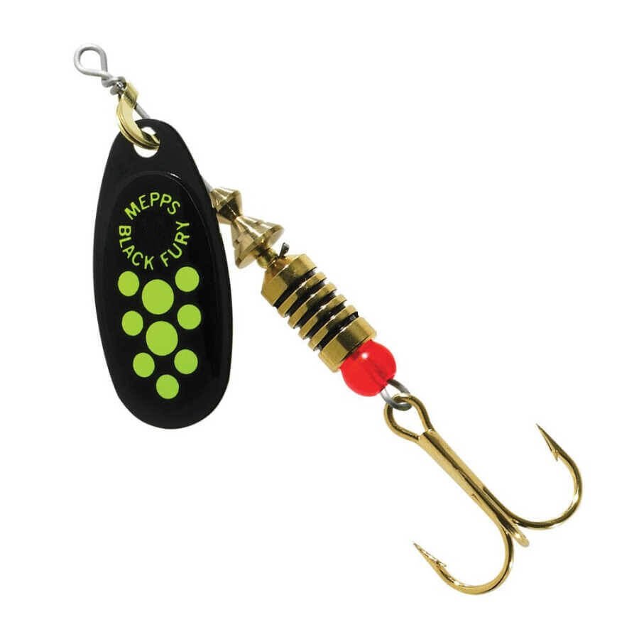 Mepps Black Fury Olta Kaşığı C.SİYAH-YEŞİL - NO:3