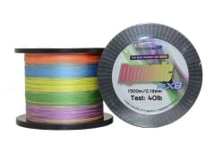 Captain Dynamic PE 8 Örgü Spin İp Misina 1500mt Multi Color Standart