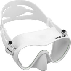 Cressi F1 Frameless Dalış Maskesi WHITE-WHITE - YETİŞKİN
