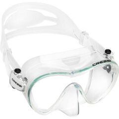 Cressi F1 Frameless Dalış Maskesi CLEAR-CLEAR - YETİŞKİN