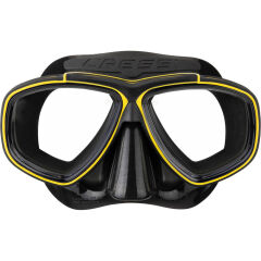Cressi Prisma Dalış Maskesi BLACK - YELLOW