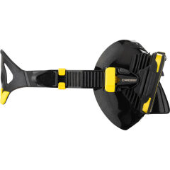 Cressi Prisma Dalış Maskesi BLACK - YELLOW
