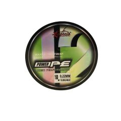 Captain X12 Power PE 12 Örgü Spin İp Misina 150mt Green White