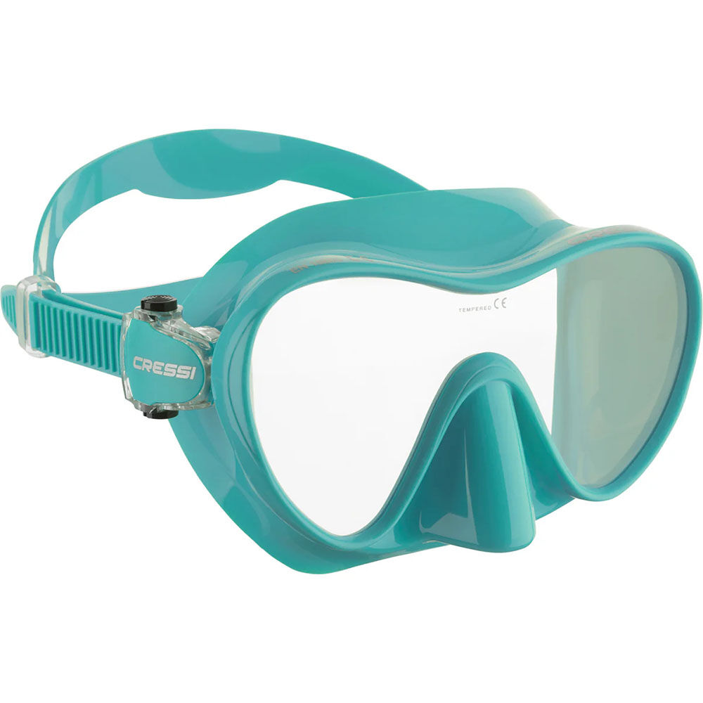 Cressi F1 Frameless Dalış Maskesi AQUAMARINE - YETİŞKİN