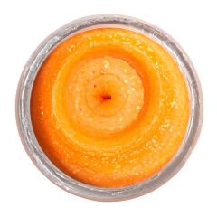 Berkley PowerBait Natural Scent Glitter Hamur Yem 50G - FL.ORANGE - GARLIC