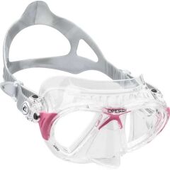 Cressi Nano Dalış Maskesi CLEAR-PINK