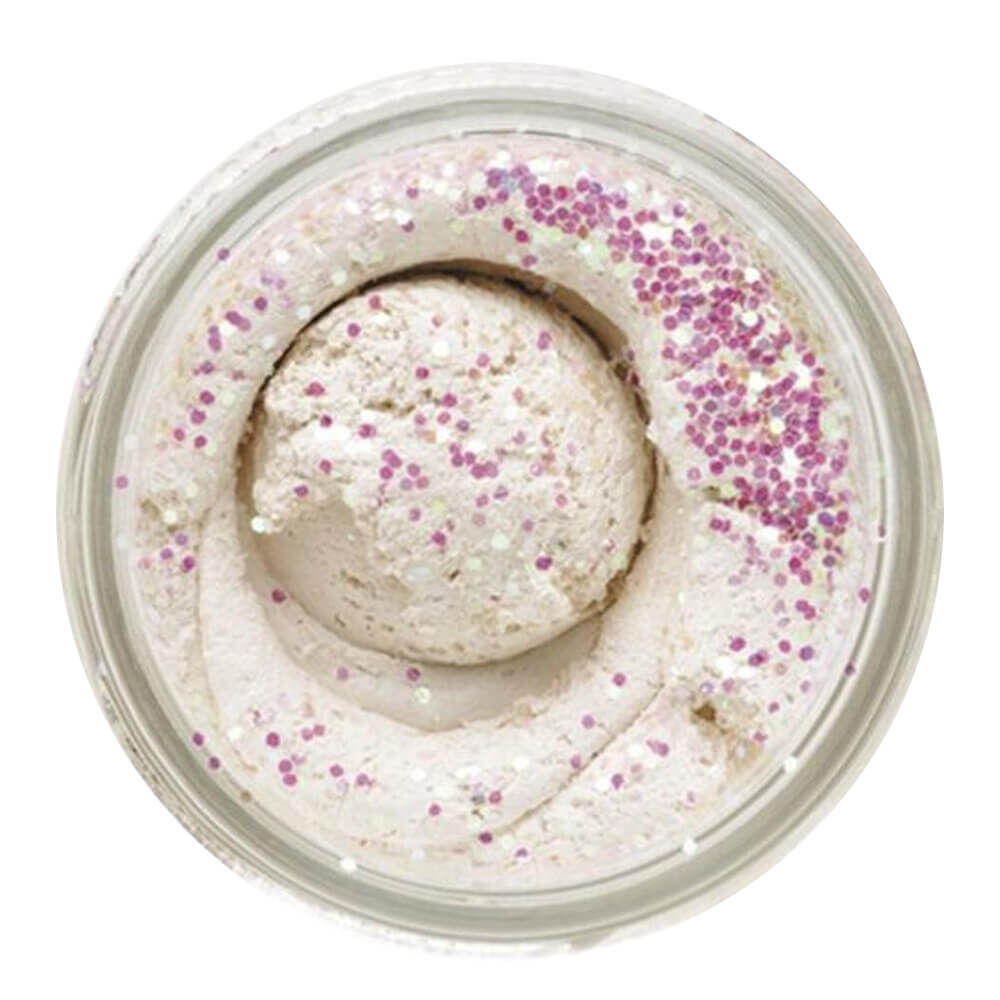 Berkley Powerbait Extra Scent Glitter Sahte Yemi WHITE - 50 GR