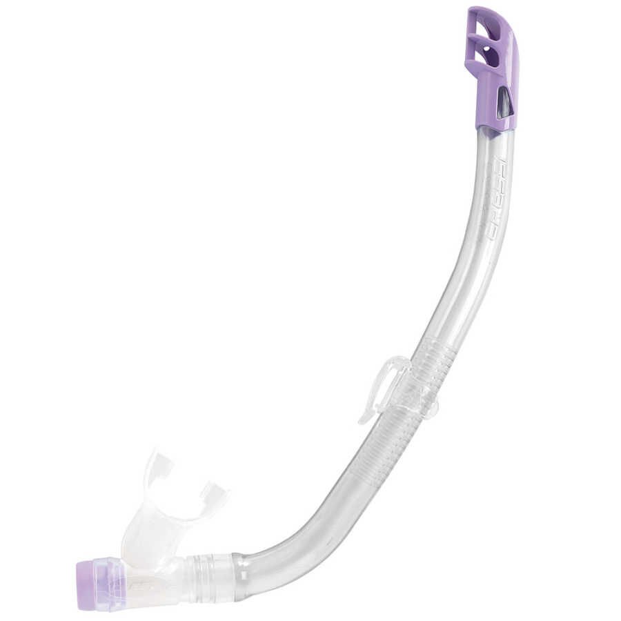 Cressi Top Şnorkel CLEAR-LILAC