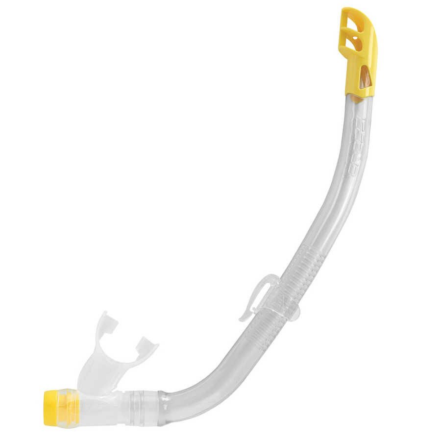 Cressi Top Şnorkel CLEAR-YELLOW