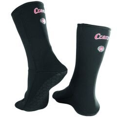 Cressi Metallite Dalış Patiği BLACK - 3MM-S