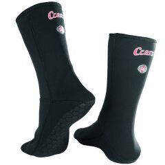 Cressi Metallite Dalış Patiği BLACK - 3MM-L