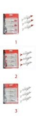 Captain 3067 Pluse Soft 12cm Turna Silikonu 3lü Set Suni Yem
